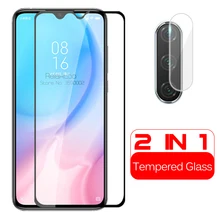 Закаленное стекло 2 в 1 для камеры xiaomi mi 9 lite защитная пленка