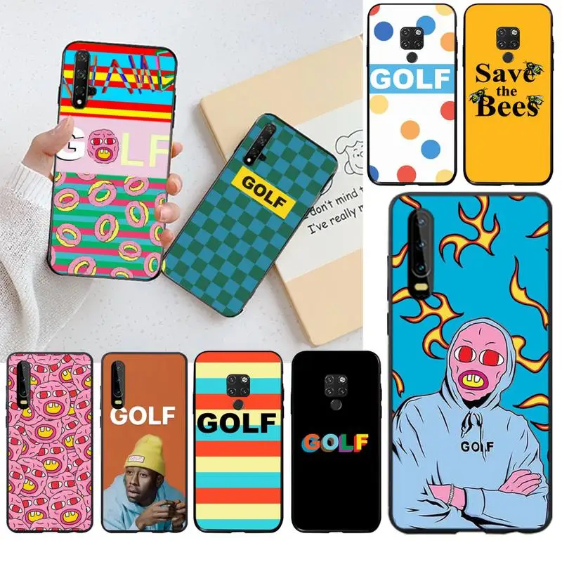 Чехол для телефона HPCHCJHM Golf Wang Тайлер творческий странное будущее Санта Круз Huawei