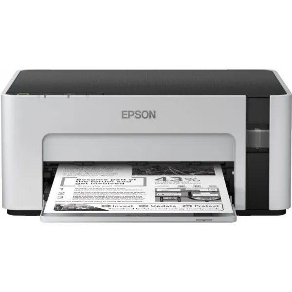 Принтер струйный epson m1100 (c11cg95405) a4 usb серый/черный | Компьютеры и офис