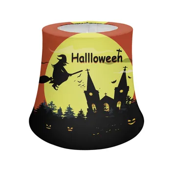 

Halloween Moon Design Lampshade Lamp Shade for table lamps Round and Elastic Fabric Light Cover for Desk lamp Wall Lamp
