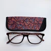 Womens Pocket Printed Reading Glasses with Matching Pouch Spring Hinge Presbyopic Reading Glasses +1.0 1.5 2.0 2.5 3.0 3.5 4.0 ► Photo 3/6