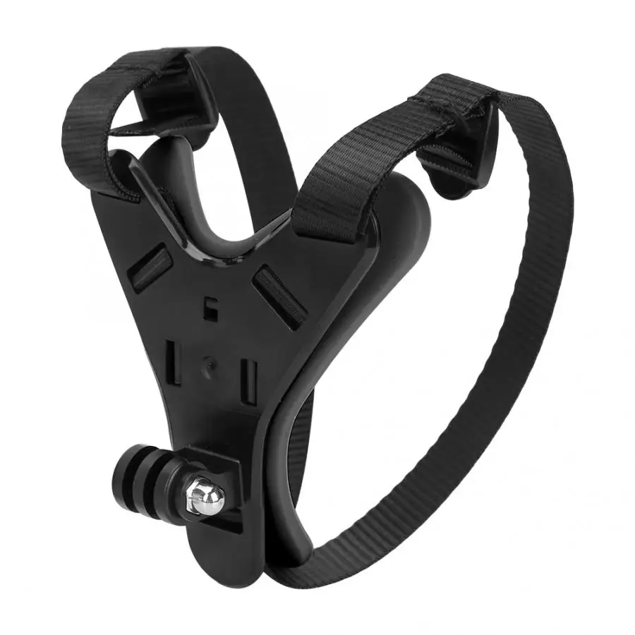 

Full Face Helmet Chin Mount Holder Bracket for Hero for Action Camera Holder Adjustable Belt 2color