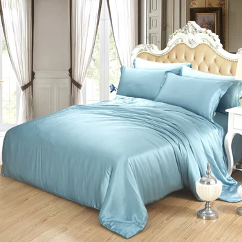 

Hangzhou Silk 100 Mulberry Silk Real Silk Suite Four Paper Set Bedding Wide In Width Real Silk