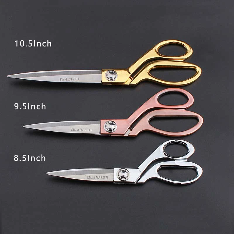 Shear trimming Stainless steel scissors Golden scissors Embroidery crochet tailor scissors Gift for her Sharp cutting scissors