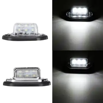 

6LED 12/24V Side Marker Indicator Light Clearance Lamp Truck Trailer Lorry Van light