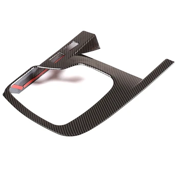 

Car Gear Panel Decorative Frame Interior Gear Shift Frame Cover Trim ABS Carbon Fiber for E-Pace 2017 2018 2019 1Pcs