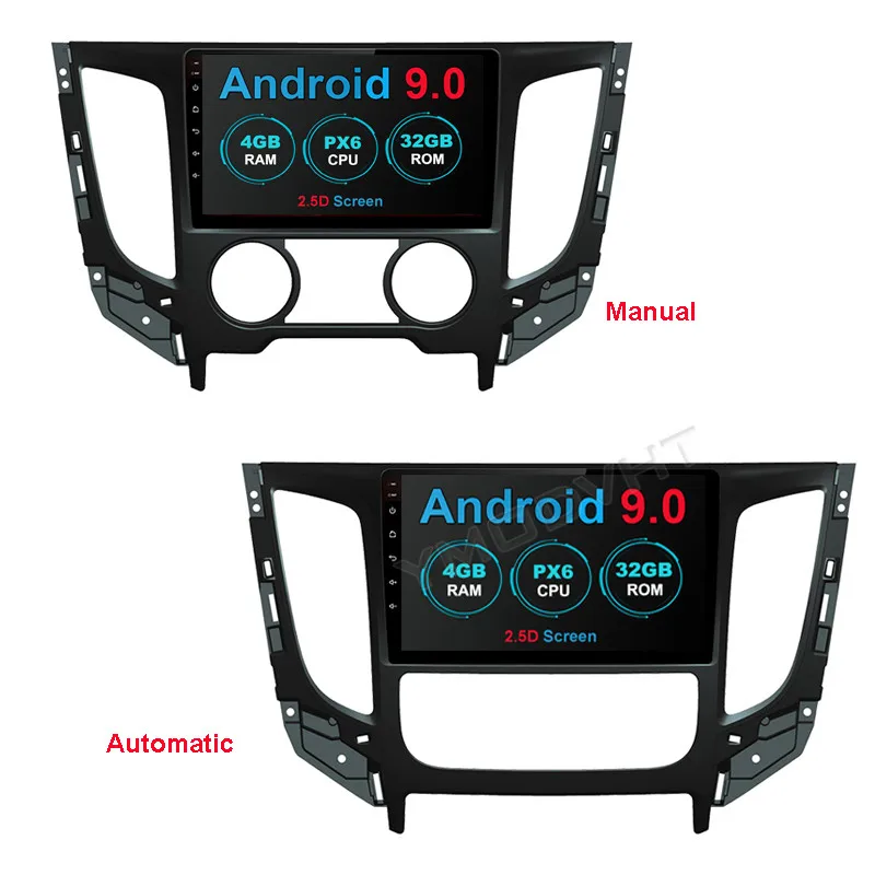 YMODVHT 2.5D 9 дюймов 4 Гб + 64 ГБ Android 0 автомобильный DVD радиоприемник для Mitsubishi L200 Triton 2015