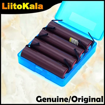 

4PCS Liitokala for HG2 18650 3000mAh electronic cigarette rechargeable battery high-discharge, 30A high current DIY nicke+BOX