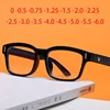 -0.5 -0.75 -1.0 To -6.0 Prescription Eyeglasses 1.56 Aspheric Lens Myopia Glasses For Unisex Literary Student Diopters Glasses 1