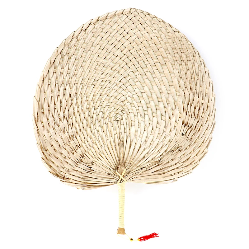 

Hand-woven Baby Mosquito Repellent Fan Summer Manual Straw Hand Fans Palm Leaf