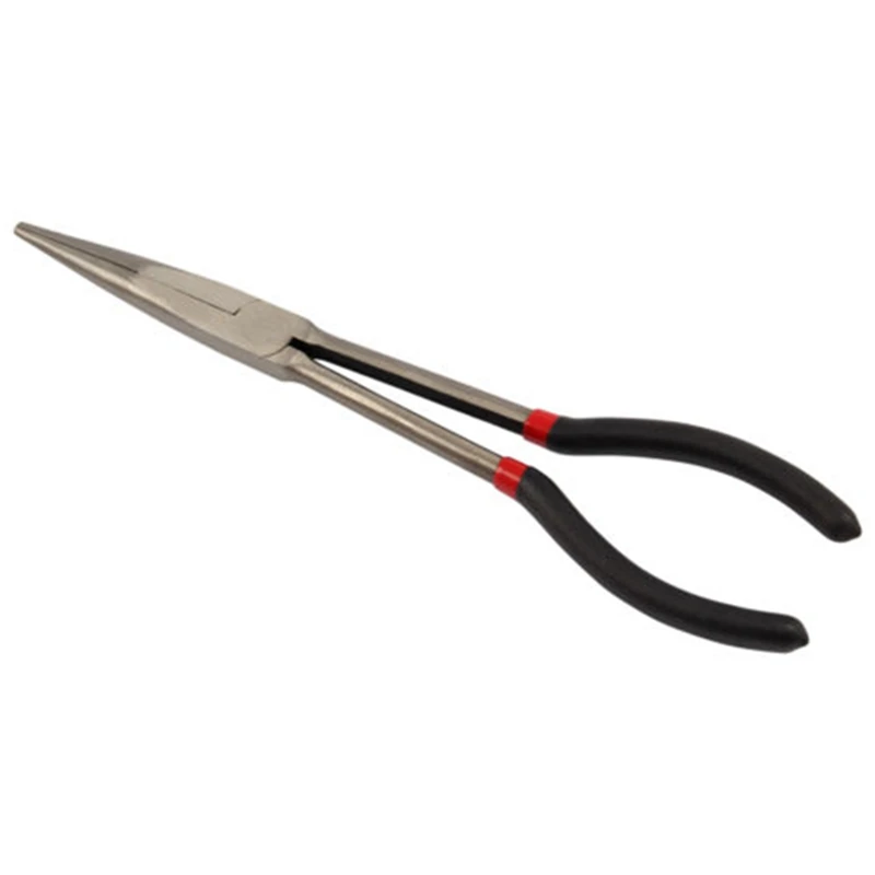 Горячая XD-3Pcs многофункциональные стальные 11 дюймовые длинные игольчатые плоскогубцы изогнутые плоскогубцы инструменты для ремонта авто
