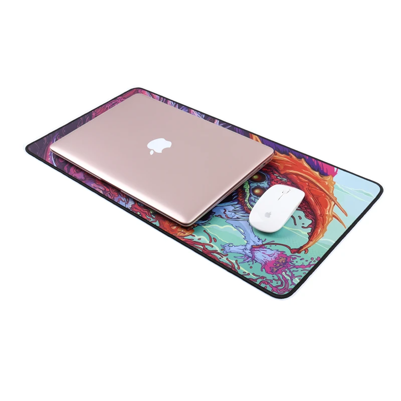 60*30 см Коврик для мыши L большой игровой коврик для ноутбука Настольные Коврики для cs go Hyper beast