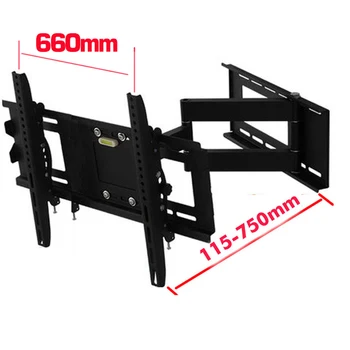 

DL-WA-102MT 30"-70" 3 big arm retractable swivel LCD wall PLASMA fold full motion tv bracket lcd wall mount led stand 60KG