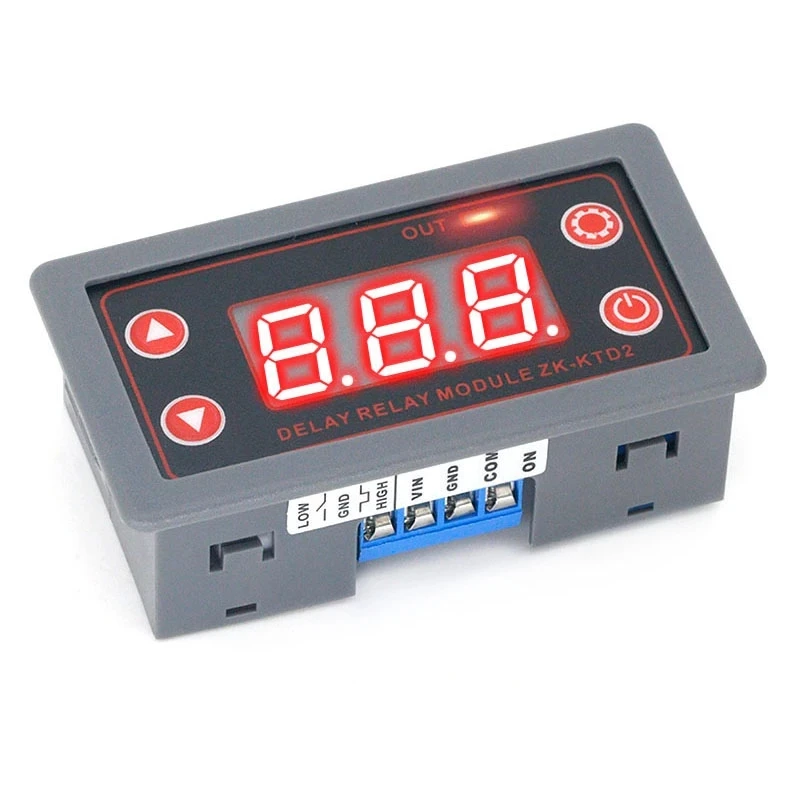 

Полностью совместимое реле задержки ZK-KTD2 5A 5V 12V 24V