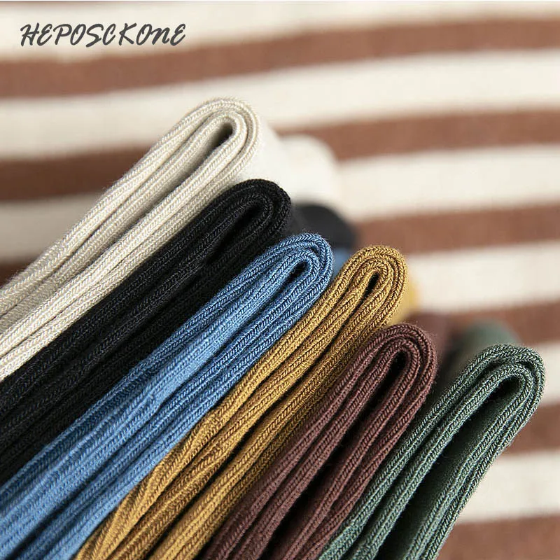 

Creative New Cotton Pure Color Korean Style Women Three Bar Stripes Pattern Socks Women Chaussette Femme Fashion Couples Socks