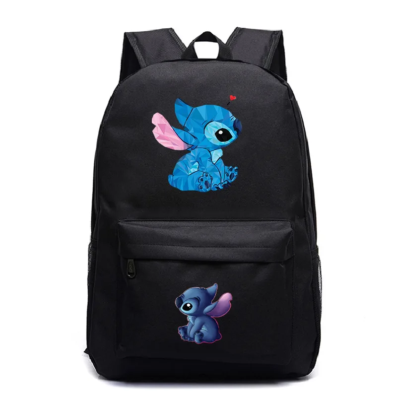 Sac Dos plecak Mochila Stitch школьный Аниме маленький рюкзак мужские школьные сумки для девочек-подростков мультфильм унисекс индивидуальный логотип - Цвет: 18