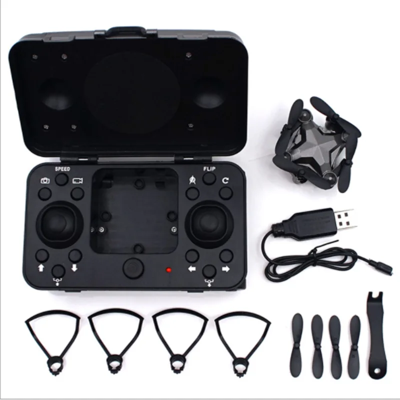 Чемодан самолет Дорожный Чехол четырехосевой пульт дистанционного управления умный wifi мини складной гравитационная индукция Дрон