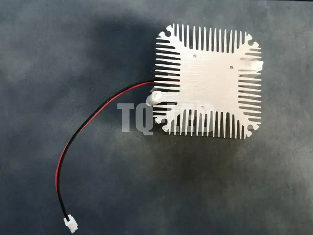 12V 3W 5W 10W 20W High Power Led Aluminum Heatsink Raditor with Fan Hole Distance 55mm