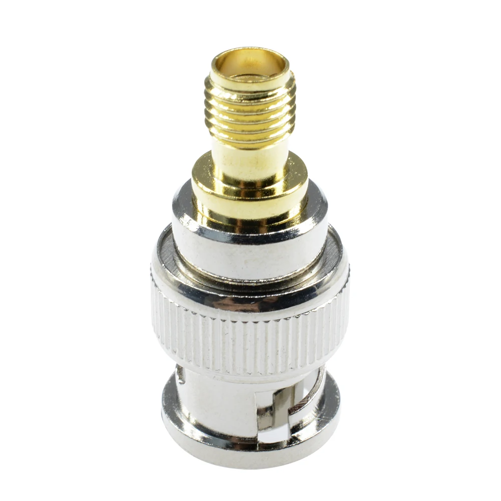 Адаптер BNC штекер SMA женский разъем RF разъем прямой Diy Электронный ДЛЯ RF подключения