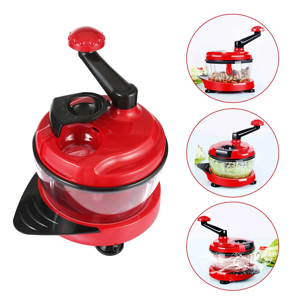  Manual Food Cutting Machine Vegetable Household Meat Grinder Chopper Cutter Mandoline Mixer Slicer  - 4000367508720
