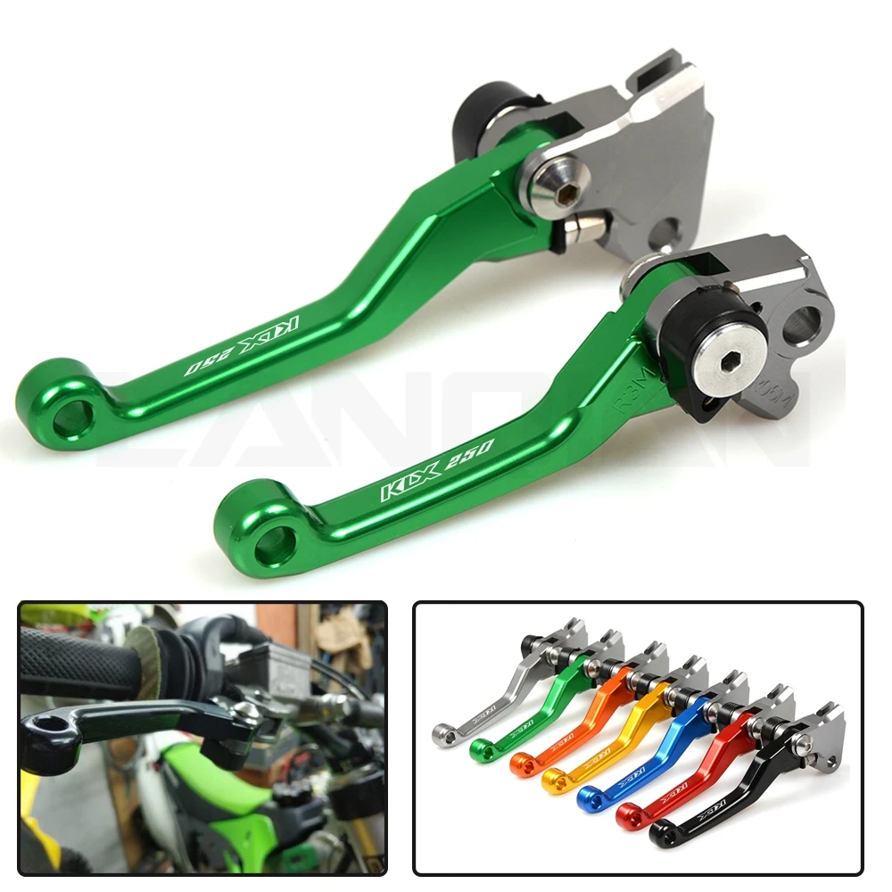 For KAWASAKI KLX250 2008 2018 Motorcycle Brake Clutch Lever CNC Pivot
