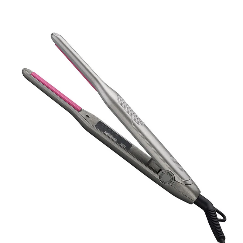 Curly Hair With Pencil And Straightener 2 in 1 Professional Flat Iron for Short Hair Narrow Board 7MM Hair
