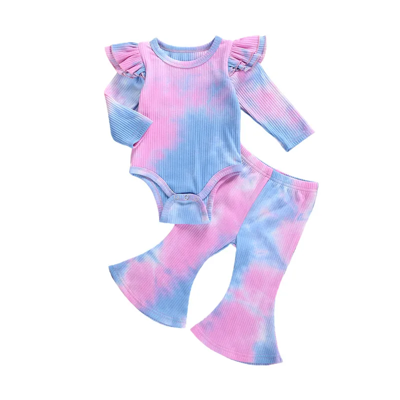 Демисезонные комплекты одежды для маленьких девочек 4 цвета малыш новорожденный