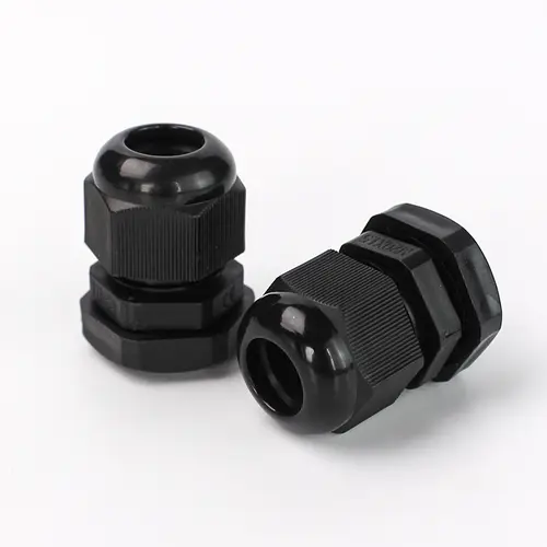 1/2/5/10pcs Waterproof Cable Gland Cable Entry IP68 PG7-PG36  White/Black Nylon Plastic Connector Joint - Image 6