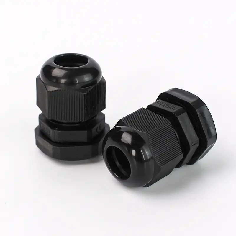 1/2/5/10pcs Waterproof Cable Gland Cable Entry IP68 PG7-PG36  White/Black Nylon Plastic Connector Joint - Image 6