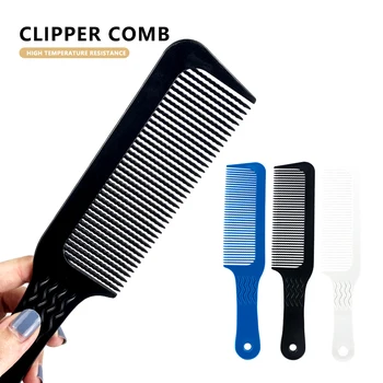 

Barber 3D Waver Teeth Hair Clipper Comb Wave Tooth Design Hair Cutting Anti Slide Handle Comb for Man Professional Salon Tool