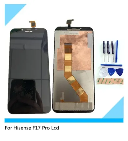 Для Hisense F17 Pro ЖК-панель дисплей стекло сенсорный экран панель сенсор запасные части дигитайзер сборка