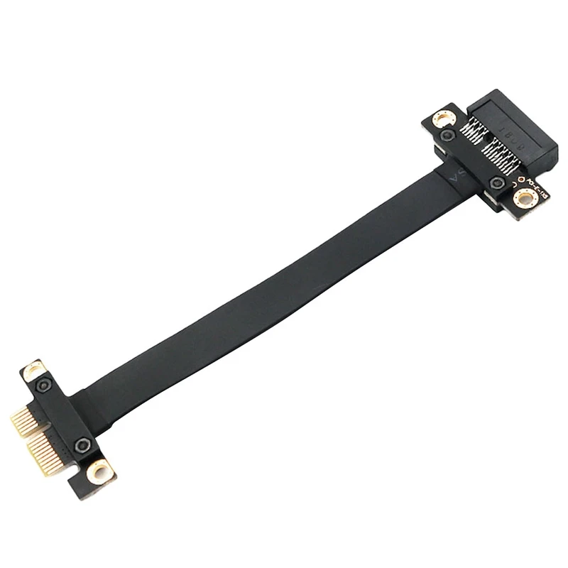 Горячая Pci-E Pci Express 1X к разъему переходная карта конвертер удлинитель ленточный