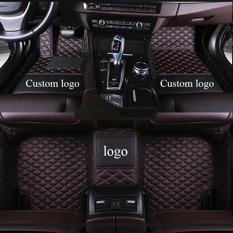 Автомобильные коврики с логотипом на заказ для Jeep Renegade Cherokee Grand Cherokee Wrangler Commander Compass Патриот 2004 2005 Автомобильный Ковер