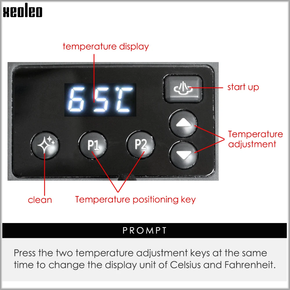 Xeoleo Professional Milk Steamer Frother Machine Steam Foam Teapresso Machine Intelligent Coffee Frothing Fixed Temperature 3