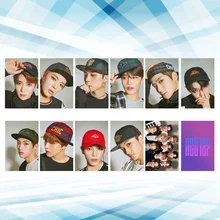 Kpop NCT NCT127 регулировать фотокарточек альбом автограф Фотокарта карты 11 шт./компл