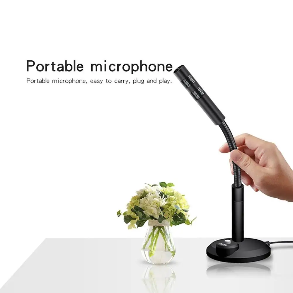 Высококачественный компьютерный микрофон microfono 360 ° настраиваемый