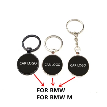

3D car logo sticker car emblem key rings keychain For BMW M2 M3 M4 M5 E36 E37 E38 E39 E46 E60 E61 E62 E87 E90 car accessories