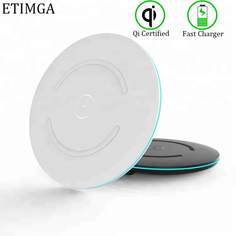 Qi Fast Wireless Charger For iPhone 11 Pro Xs Max 8 Pad Smart Samsung Galaxy S10 S9 Plus | Мобильные телефоны и