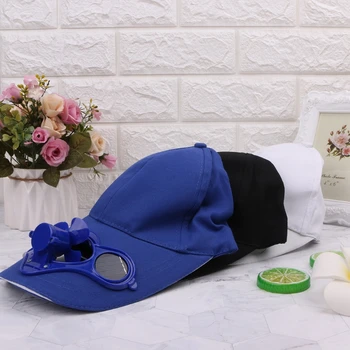 

Summer Sport Outdoor Hat Cap With Solar Sun Power Cool Fan Bicycling Climbing