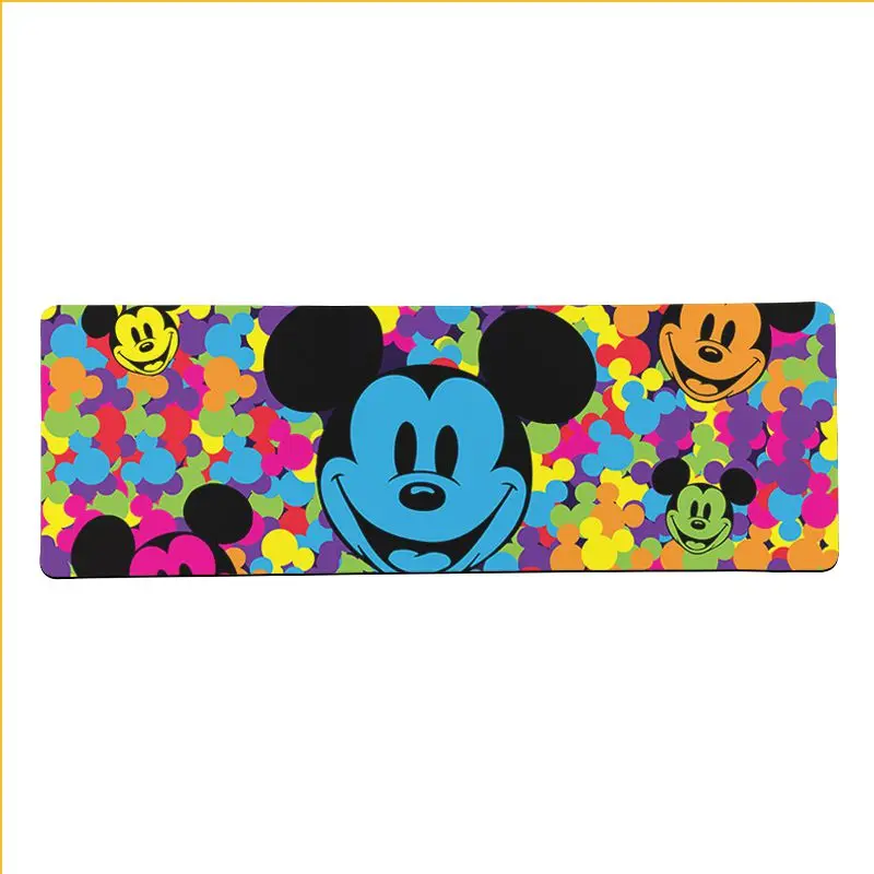 Lock Edge 40X90cm Maiya Высокое качество Микки Минни Маус Большой Коврик для мыши PC компьютерный коврик большой коврик для мыши клавиатуры коврик - Цвет: Lock Edge 40X90cm
