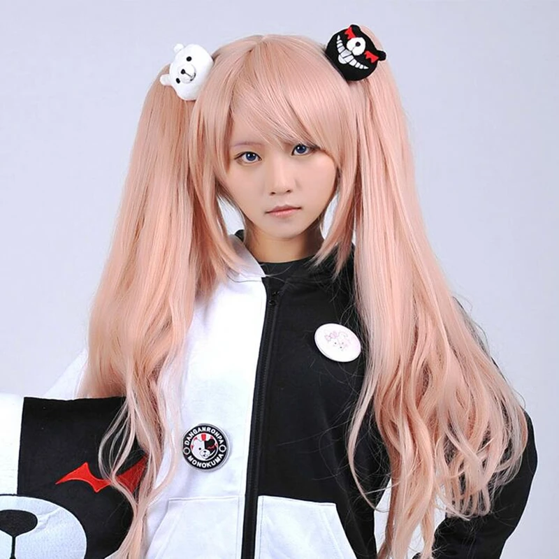 Аниме Dangan Ronpa Danganronpa заколка для волос Дзюнко Эносима моно Кума Белый Черный