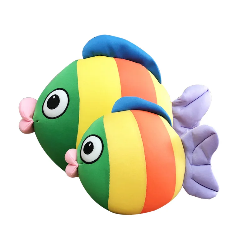 

Color fish pillow foam particle goldfish doll nano plush toy soft particle cloth doll