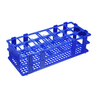 

Tube Rack Detachable Polypropylene 21-Well Blue for 50ml 2pcs