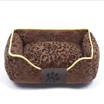 

2020 Pet Lounger Cushion Puppy Mat Pet Bed Dog Kennel Cat Dogs Square Warm Small Large Medium