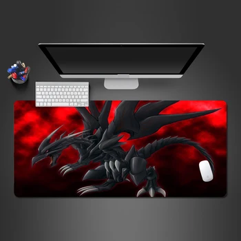 

Bloody Black Dragon Mouse Pad Rubber Lock Large Mouse Pad Game Accessories Domineering Computer Table Mat Game Team Gaming Mat