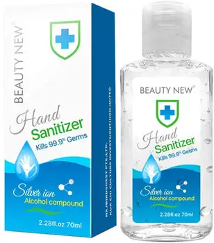 

BEAUTY NEW® 70ml Outdoor Cleansing Fluid Travel Portable Mini Hand Sanitiz-er Disposable 2 PCS