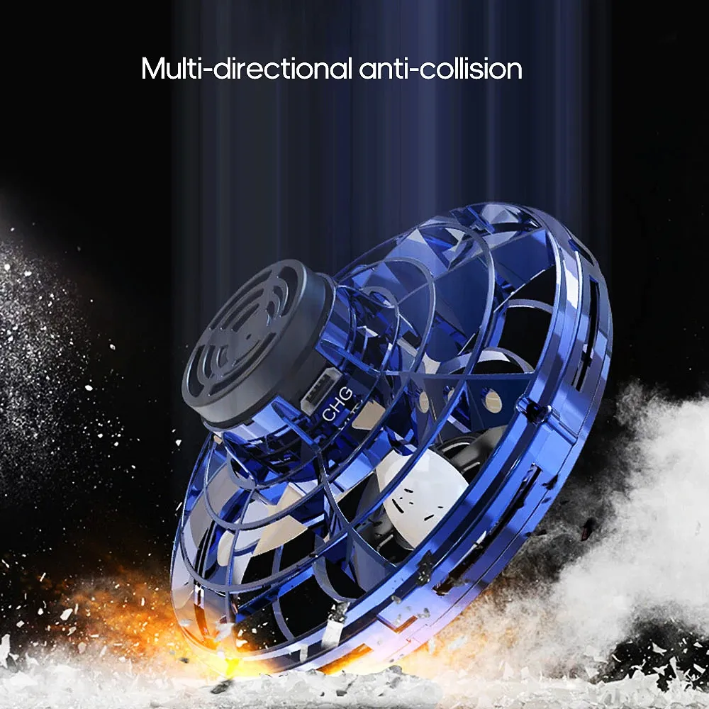 Flynova UFO Drone Fidget Flying Spinner Toy Mini Flyorb Fly Nova Spinner Adult Children Gift Dropshipping 5