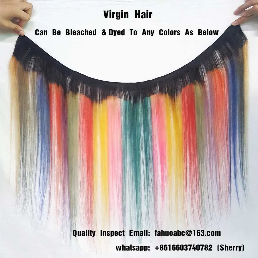 double drawn virgin hair