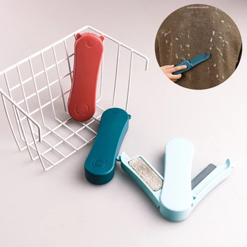 

2in1 Hair Removal Comb Portable Foldable Cat Dog Lint Hair Fur Remover Brush Multifunction Sofa Clothes Pet Self-Cleaning Combs
