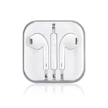 Для Apple iPhone наушники 3,5 мм в уши проводные наушники стерео с микрофоном для iPhone 6 6S Plus 5 5S SE